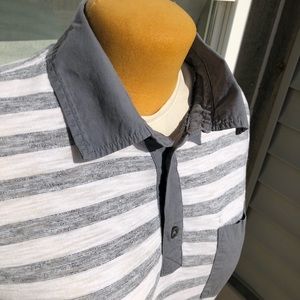 Express polo striped polo shirt